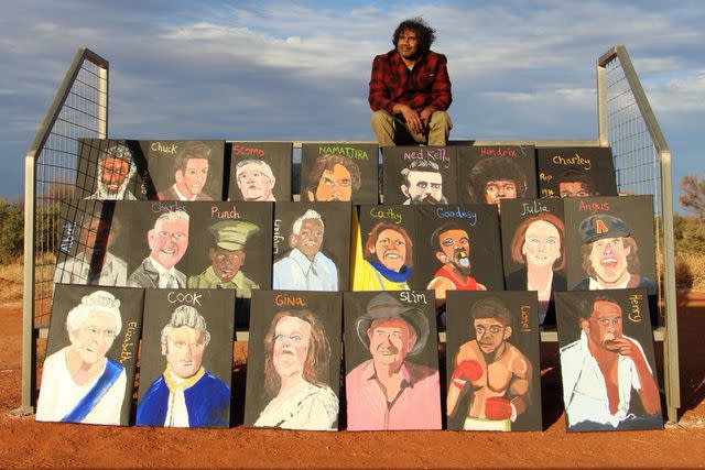 <p>Iwantja Arts/Vincent Namatjira</p> Gina Rinehart