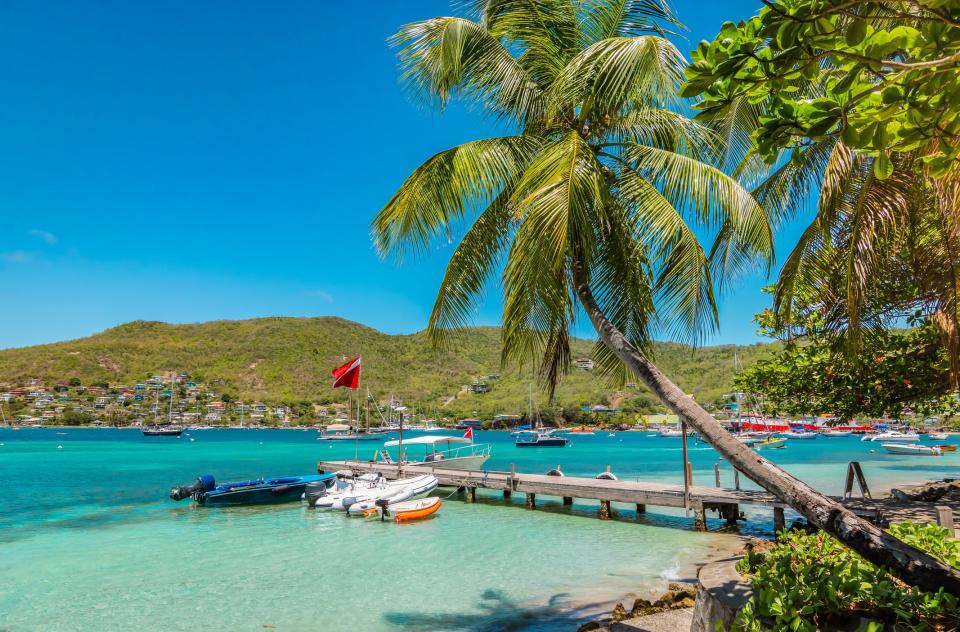 <p>The harbour of Port Elisabeth in Bequia, part of Saint Vincent and the Grenadines.</p> (Getty/iStock)