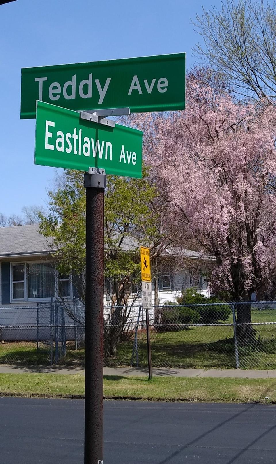 Teddy Avenue in Goodyear Heights is a tribute to the 26th president of the United States.