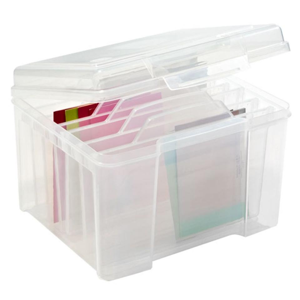 <p><a href="https://go.redirectingat.com?id=74968X1596630&url=https%3A%2F%2Fwww.containerstore.com%2Fs%2Fgift-packaging%2Forganizers%2Fclear-card-keeper%2F12d%3FproductId%3D10023589&sref=https%3A%2F%2Fwww.bestproducts.com%2Fhome%2Fcleaning-organizing%2Fg112%2Fwrapping-paper-organizers-storage%2F" rel="nofollow noopener" target="_blank" data-ylk="slk:Shop Now;elm:context_link;itc:0;sec:content-canvas" class="link ">Shop Now</a></p><p>Iris Clear Card Keeper</p><p>containerstore.com</p><p>$19.99</p>