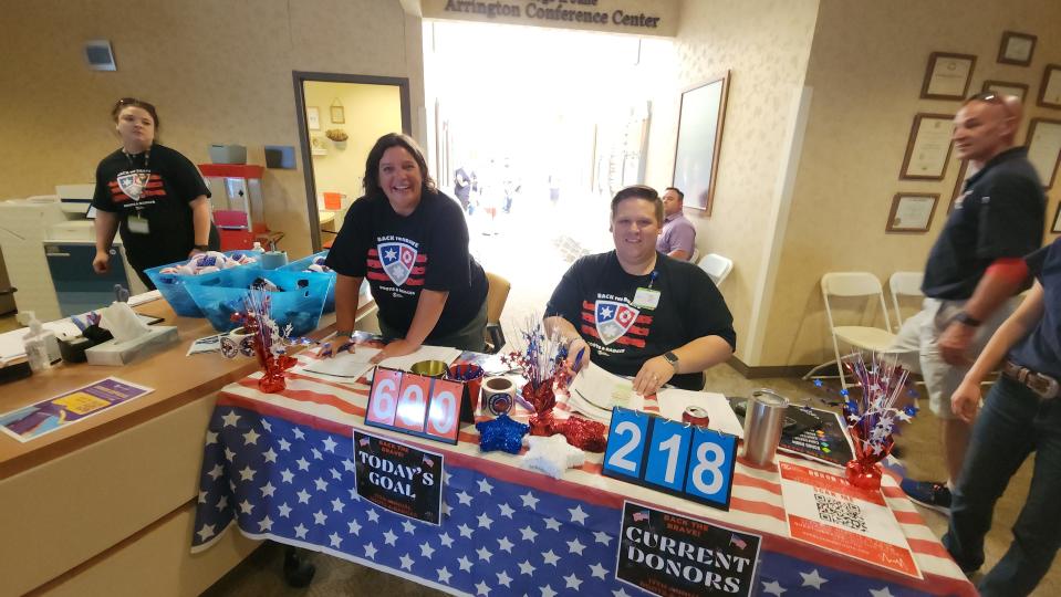 The 17th annual Boots and Badges Blood Drive kicked off Friday at the Coffee Memorial Blood Center in Amarillo.