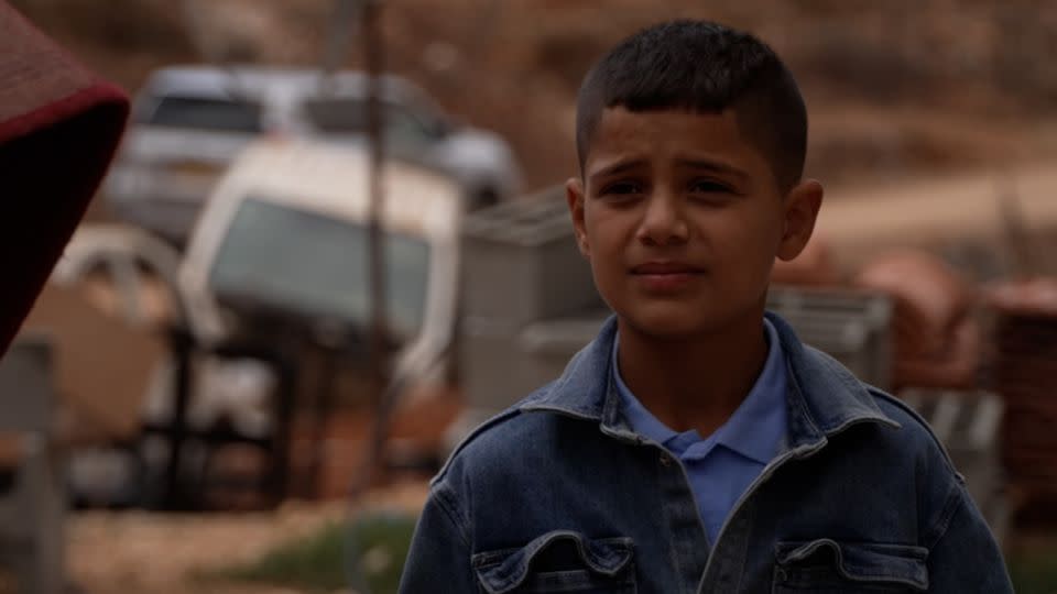 Abdulrahman, 12, lost his father seven years ago when he was shot dead by Israeli settlers near Nablus. - CNN