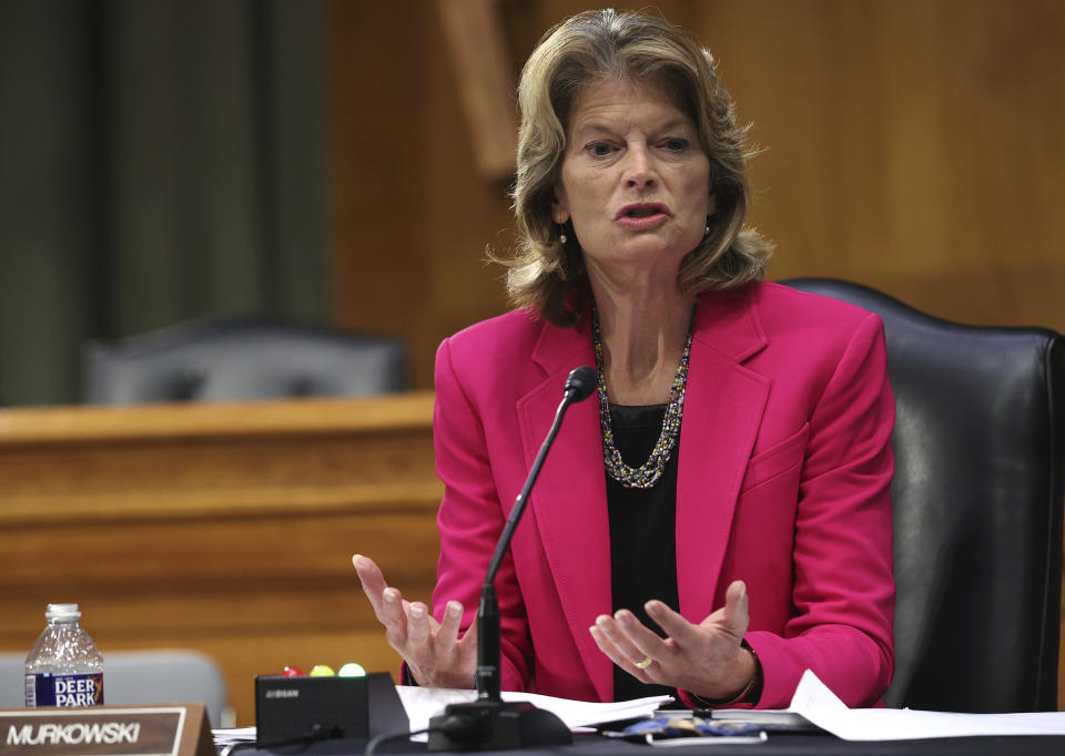 Sen. Lisa Murkowski (R-Alaska) is not happy with the Trump administration's response to tribes amid the pandemic. &ldquo;Not at all.&rdquo; (Photo: ASSOCIATED PRESS)
