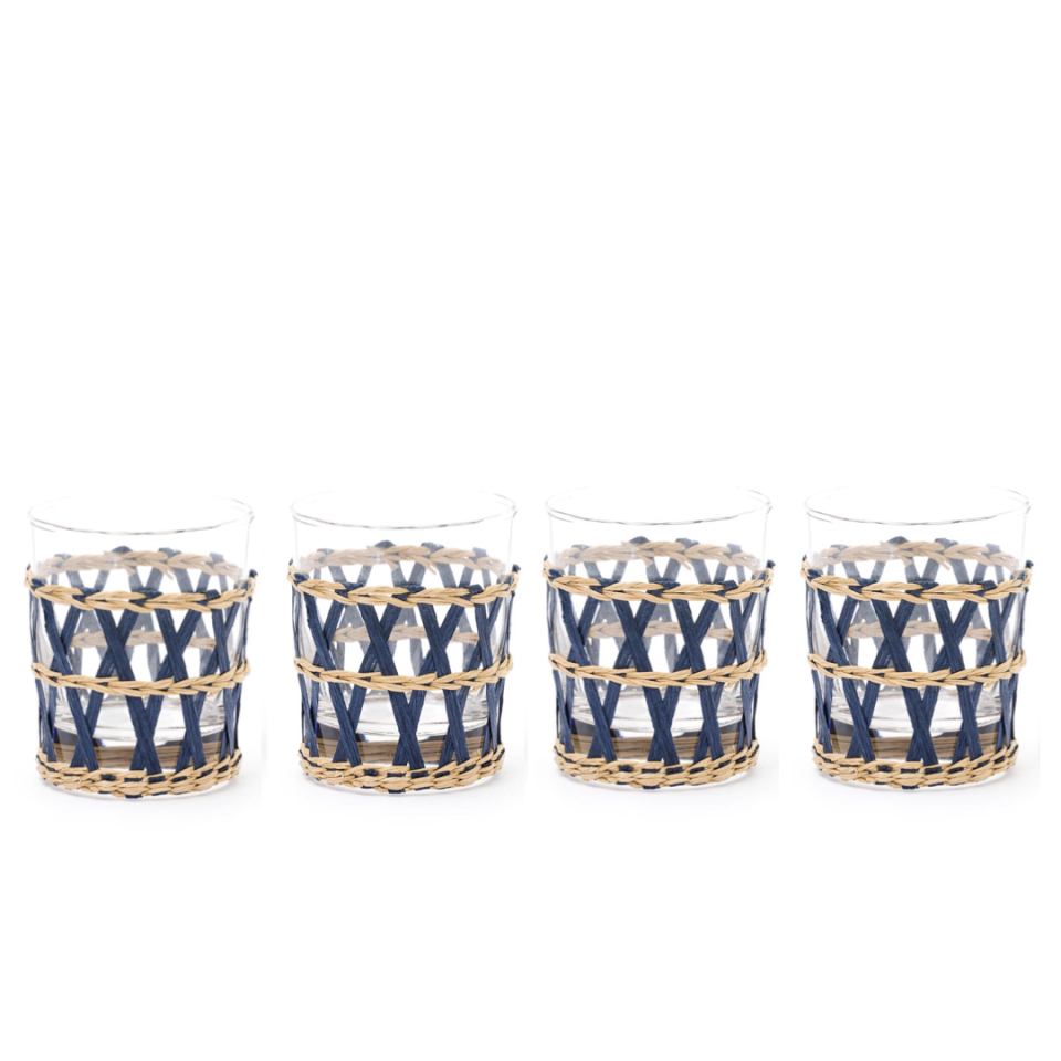 Island Wrapped Tumblers Navy