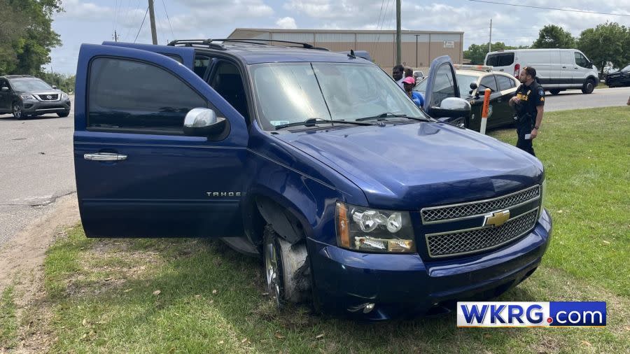 Reportedly stolen Chevy Tahoe in Escambia County, Florida