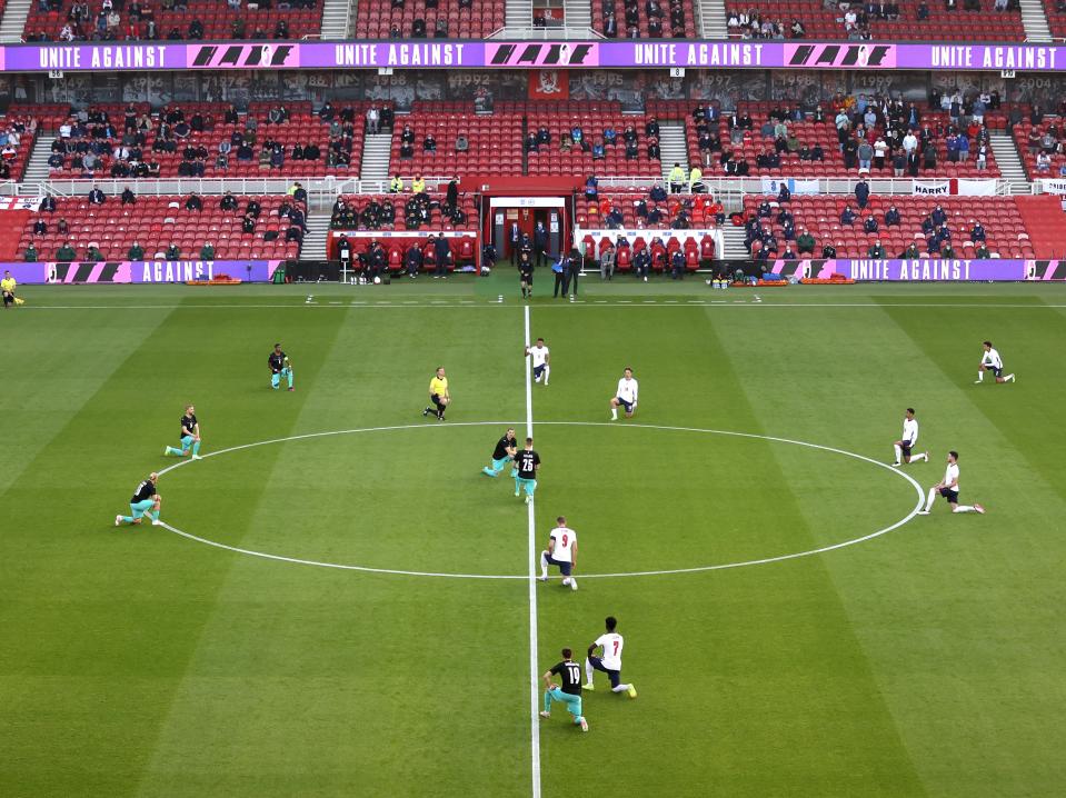 The booing of players has become a focus (The FA via Getty Images)