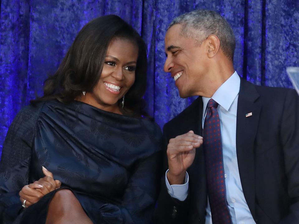 barack and michelle obama