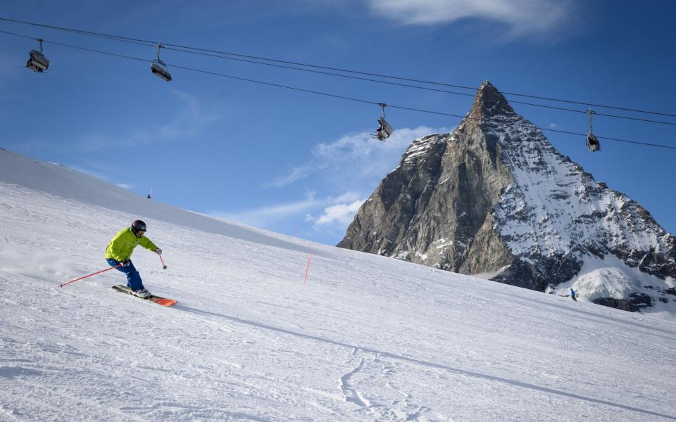 Το Zermatt βρίσκεται κοντά στο αεροδρόμιο