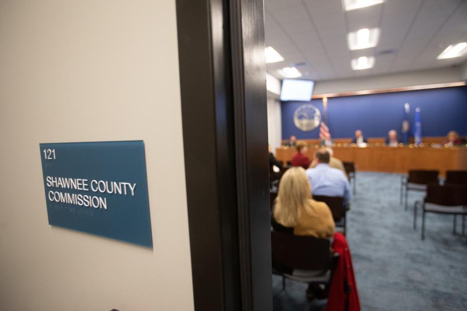 Shawnee County commissioners approved the 2024 budget Thursday. While the property tax levy will drop by 1.193 mills, an increase in property appraisal values will mean the county will collect about $6 million more in property tax revenue.