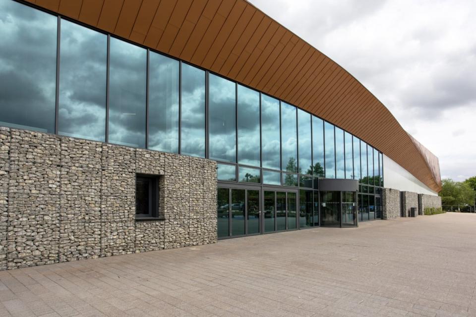 The new Lee Valley Ice Centre (Lee Valley Ice Centre)