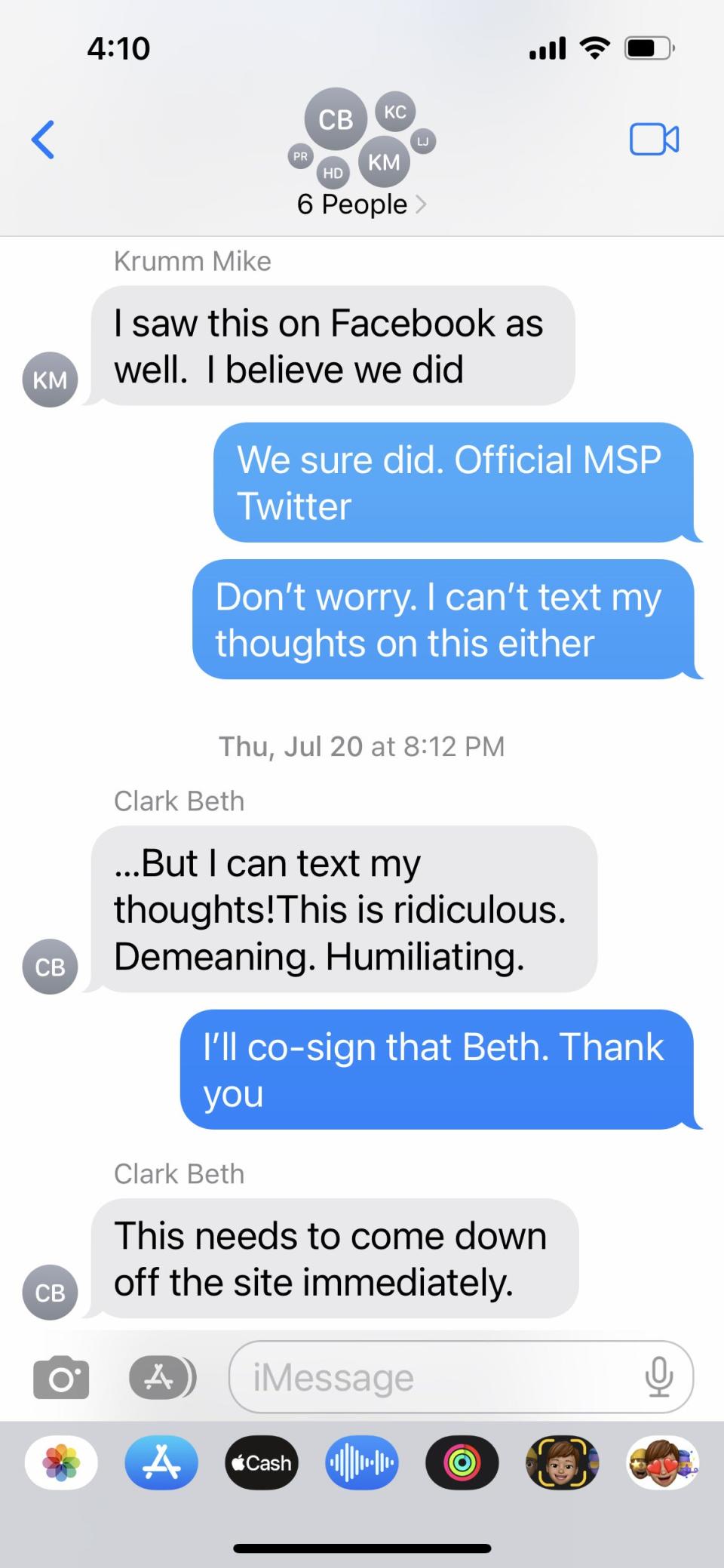 Maj. Beth Clark was among the most vocal critics of the social media "Barbie" posts. She contacted Col. Joseph Gasper directly and demanded that the posts be taken down, records show.