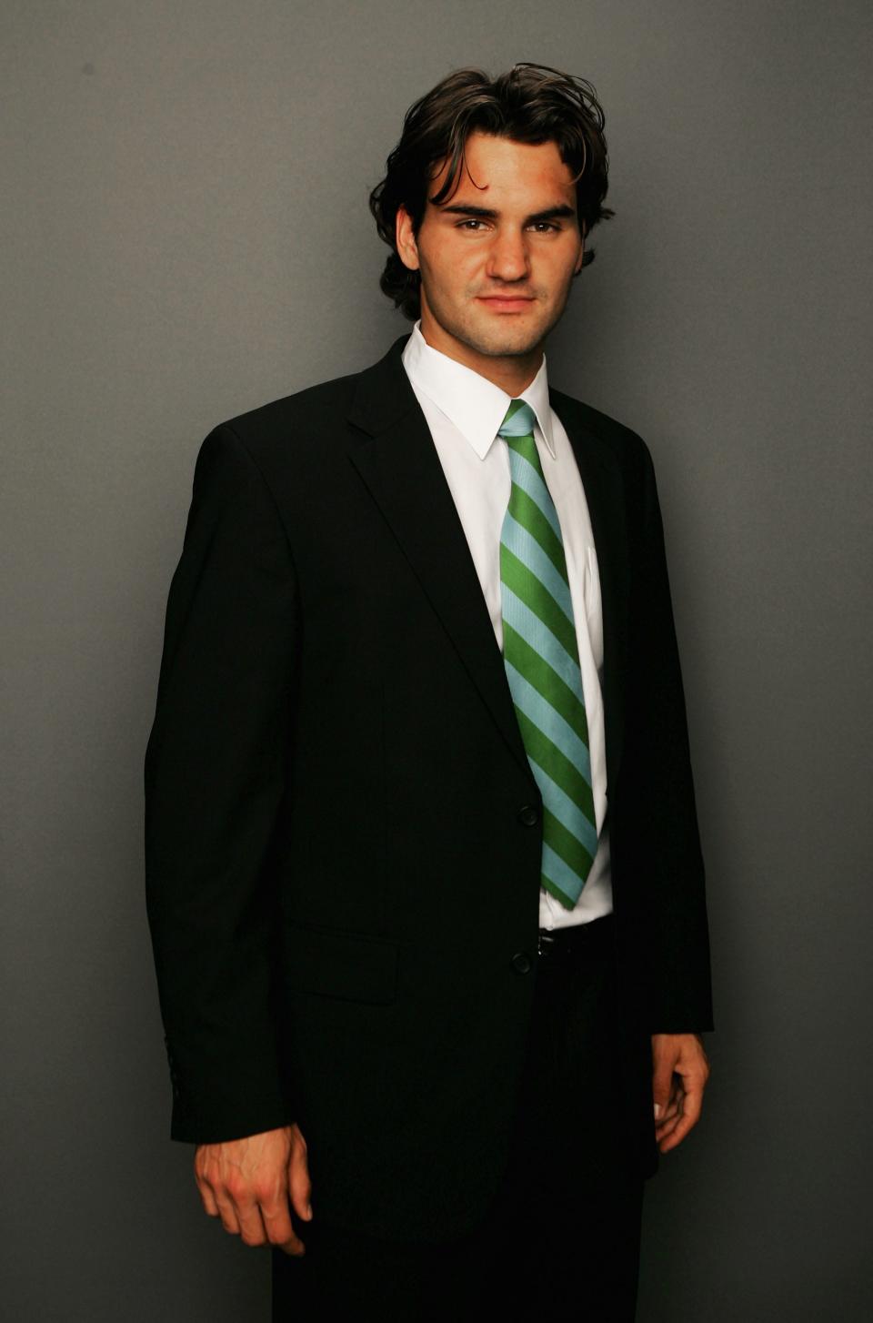 Roger Federer, age 23