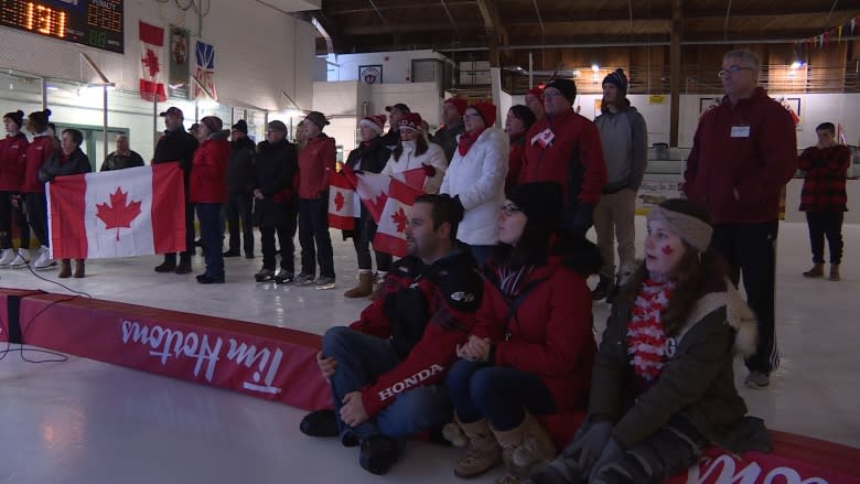 Marystown cheers on Kaetlyn Osmond as she pushes for Olympic podium