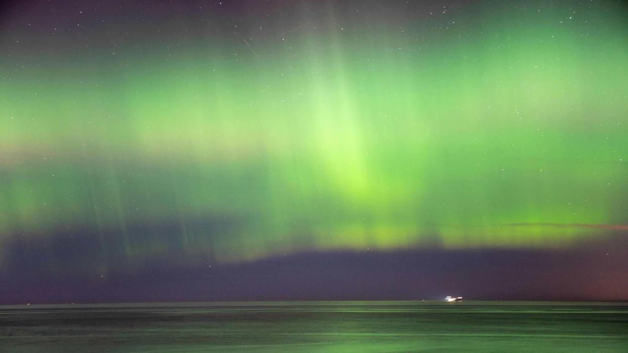  A strong geomagnetic storm triggered stunning aurora displays across northern Europe and North America on Feb. 27, 2023. 