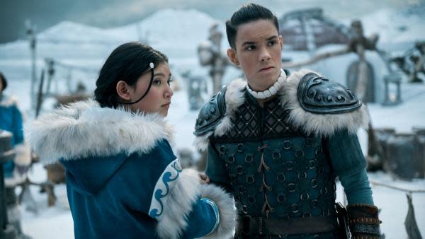 Katara y Sokka en Avatar: The Last Airbender (Imagen: Netflix)