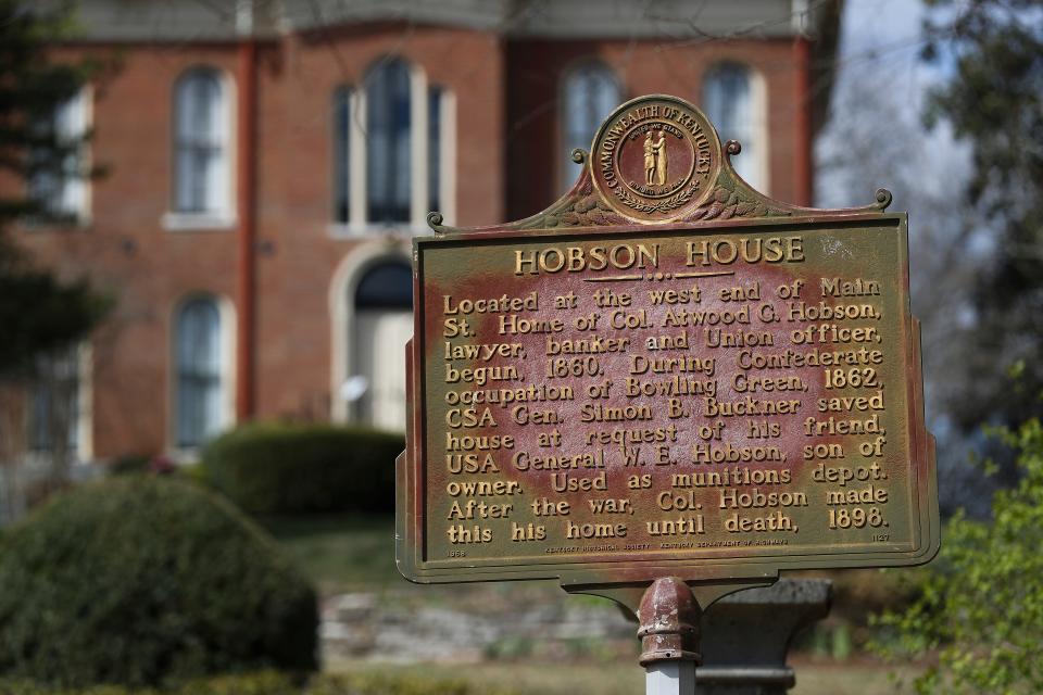 The Riverview at Hobson Grove Historic House Museum in Bowling Green, Ky. on Mar. 19, 2023.  It was the home of Atwood Gaines Hobson and Julia VanMeter Hobson in 1872.