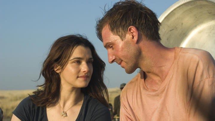 Rachel Weisz and Ralph Fiennes in The Constant Gardener. 