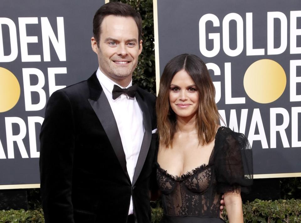 Bill Hader, Rachel Bilson, 2020 Golden Globe Awards