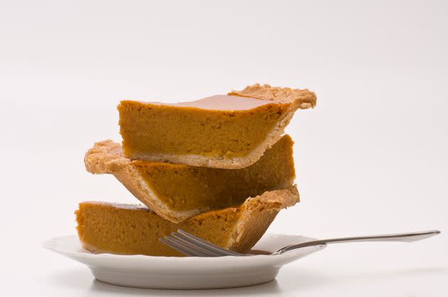 While pre-baked pumpkin pie can be frozen, keep in mind that the texture may suffer after it's been thawed.