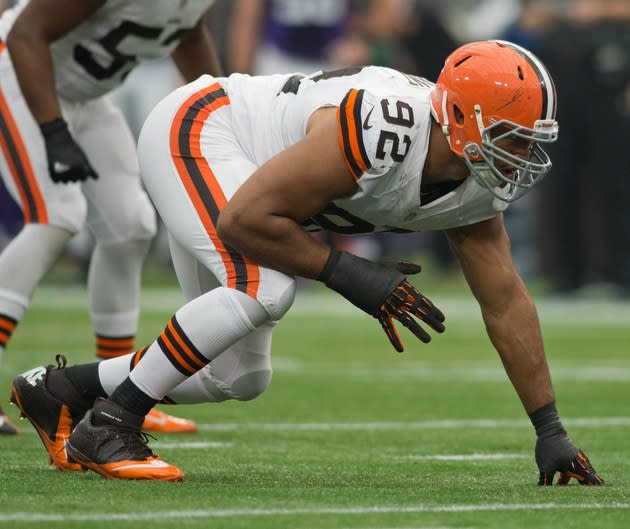 Cleveland Browns player upset at crummy Super Bowl seats