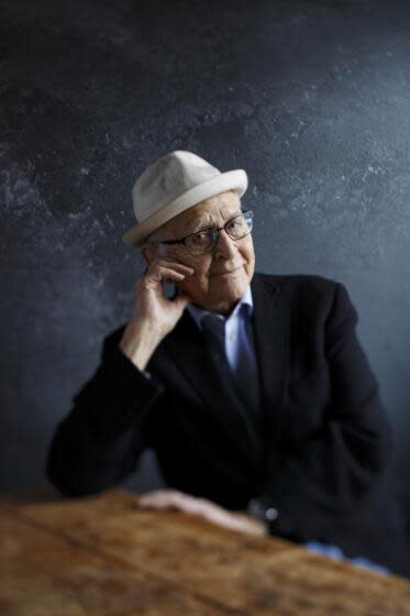 Norman Lear in the L.A. Times photo & video studio at the Sundance Film Festival, in Park City, Utah, on Jan. 24, 2016.