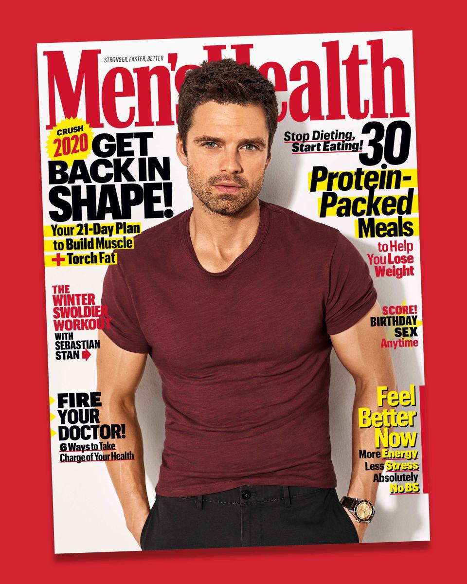 <p>Men's Health Subscription</p><p>hearstmags.com</p><p><a href="https://subscribe.hearstmags.com/subscribe/menshealth/254035?source=mhl_article_button" rel="nofollow noopener" target="_blank" data-ylk="slk:Shop Now;elm:context_link;itc:0;sec:content-canvas" class="link ">Shop Now</a></p><span class="copyright">Men's Health</span>