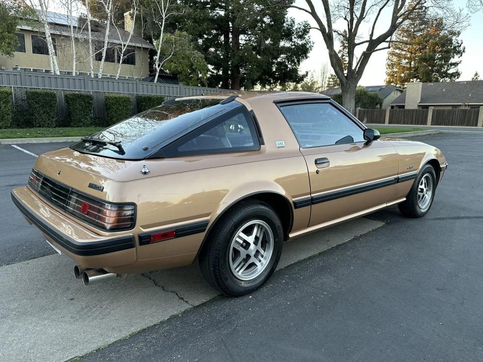 1981 mazda rx7 gsl 5 speed rear