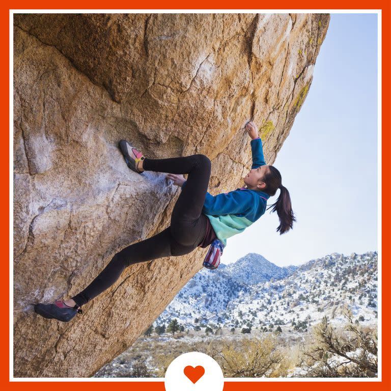 Go bouldering.