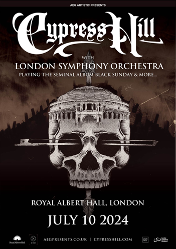 Promotional poster for Cypress Hill LSO show