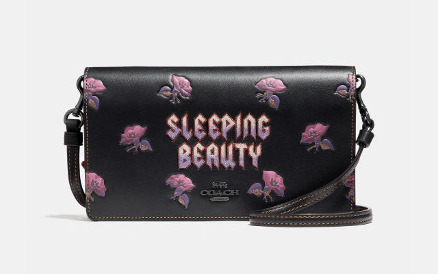 COACH Women's Disney X Coach Sleeping Beauty Foldover Crossbody