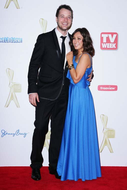 Hamish Blake and Zoe Foster