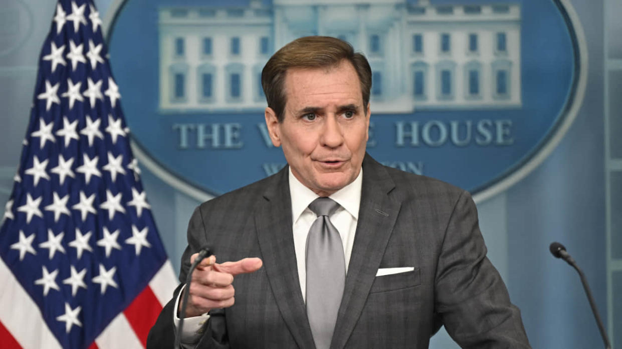 John Kirby, Strategic Communications Coordinator of the White House National Security Council. Stock photo: Getty Images