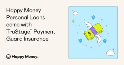 Happy Money has partnered with TruStage® to offer a first-of-its-kind payment protection in the event of involuntary unemployment or disability, automatically included with every personal loan at no additional cost to the borrower.