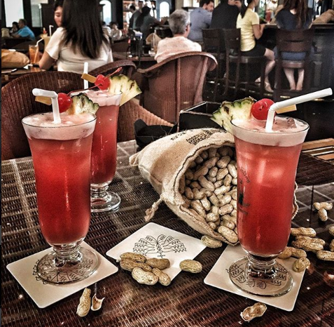 Enjoying at Singapore Sling at Raffles, is the perfect way to relax after a long day of sightseeing Source: Matthew Kelly