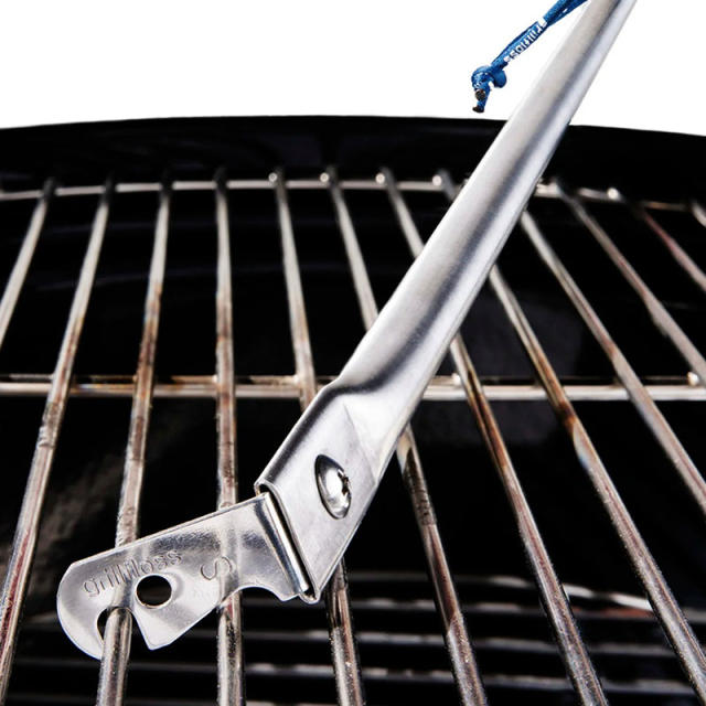 GrillFloss BBQ Grill Cleaning Scraper Tool - Best Safe Grill Brush