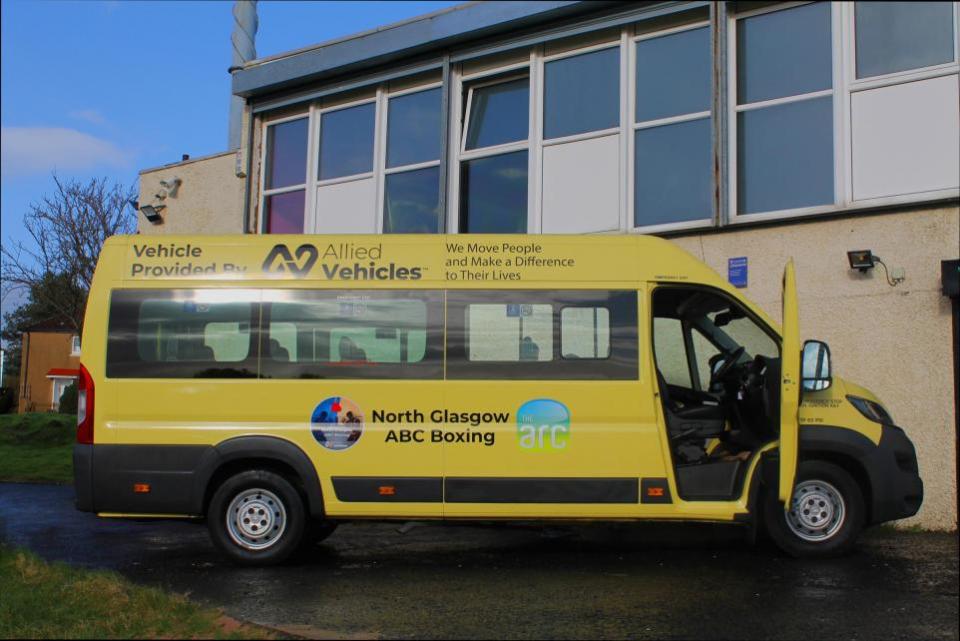 Glasgow Times: North Glasgow Boxing,  a local club that is also part of the ARC, received a donation of a minibus