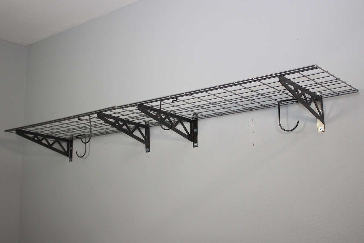 Saferacks Wall Shelf Combo Kit