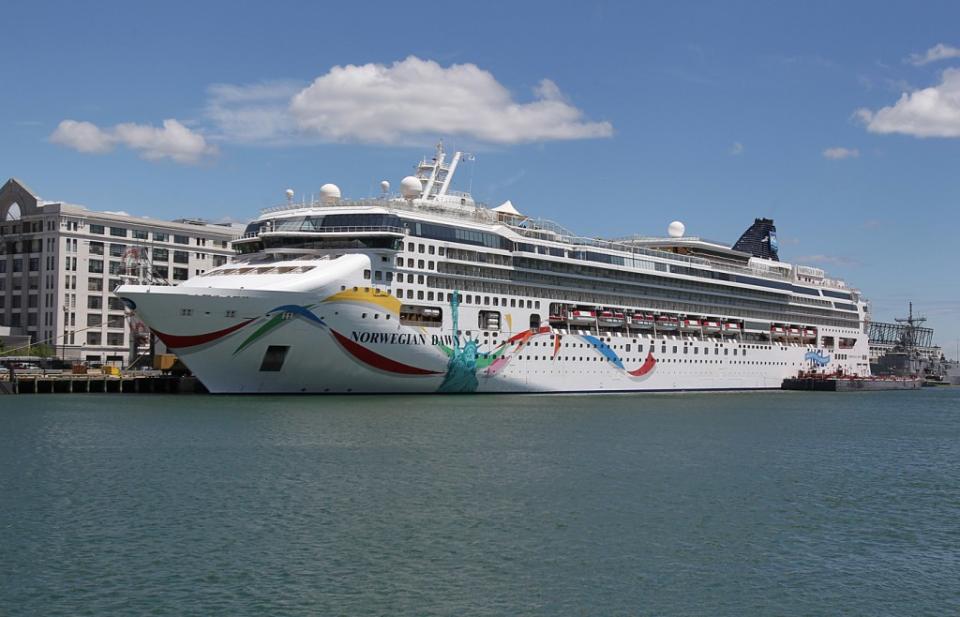 Late last week, 8 Norwegian Cruise passengers, including 6 Americans, were left stranded in Africa after their ship left port without them because their private land tour ran overtime. Boston Globe via Getty Images
