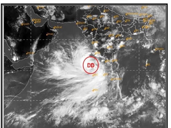 Visual representation of Cyclone Tauktae (Photo/Indian Navy)
