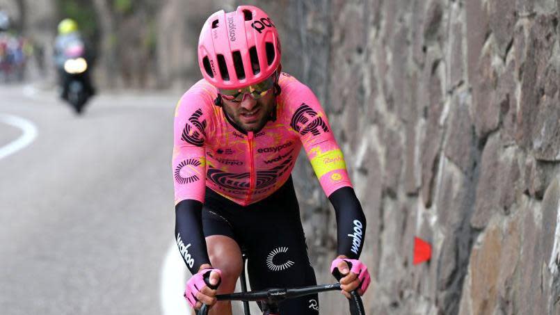 Simon Carr was the third rider to abandon this year's Giro d'Italia