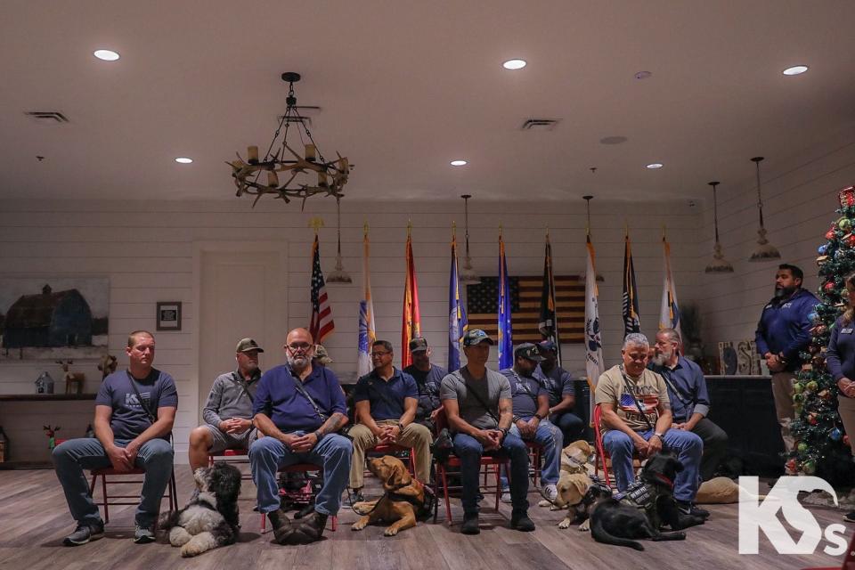 12 Warriors graduating, K9s For Warriors paired 162 veterans with life changing service dogs in 2023, the most ever in program history