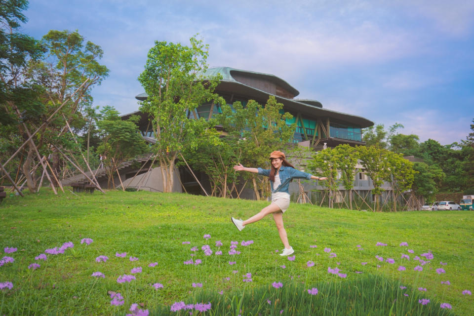 淡水雲門劇場建築本身就是景點。 圖：新北市觀旅局／提供