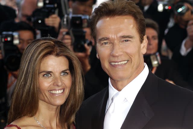 <p>Jean Baptiste Lacroix/WireImage</p> Maria Shriver and Arnold Schwarzenegger