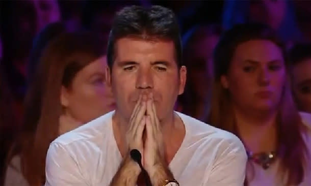 Simon Cowell cries on 'X Factor' and other stars' famous crying faces