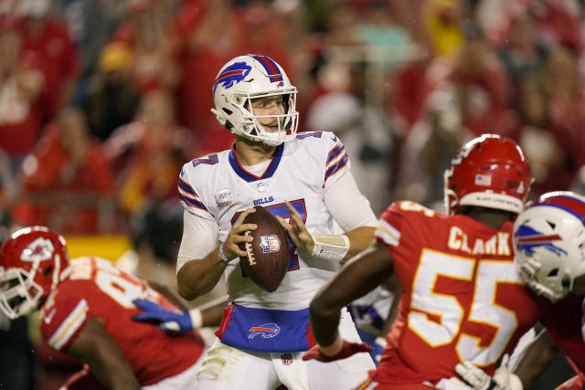 NFL - Bills. Chiefs. 2020 AFC Championship Game rematch.