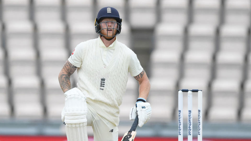 Pictured here, Ben Stokes in action for England against the West Indies.