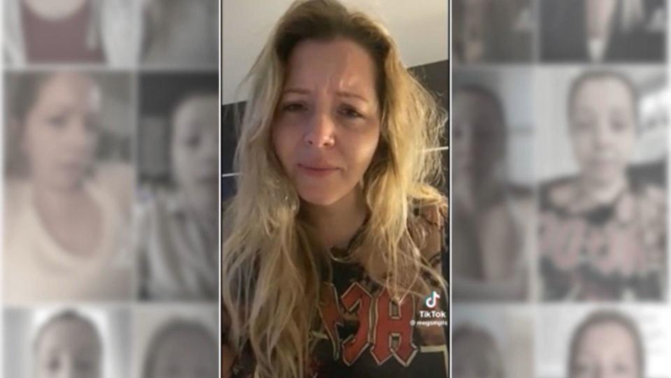 Megan Kingsbury was spreading the word about Maddi Kingsbury's disappearance wiith posts on social media, mostly TikTok. / Credit: Megan Kingsbury/TikTok