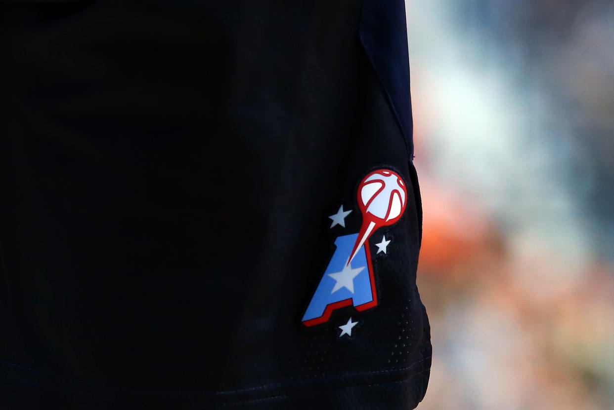 General view of the Atlanta Dream logo