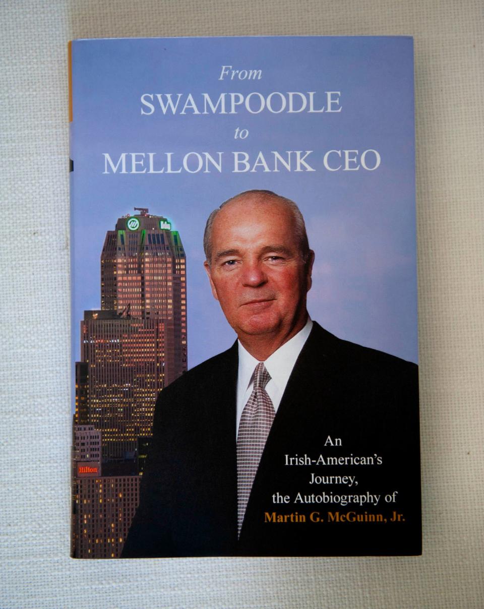 Palm Beach resident Martin G. McGuinn Jr. released his new book, "From Swampoodle to Mellon Bank CEO."