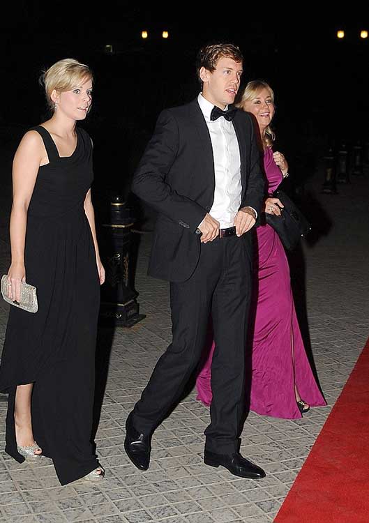 Sebastian Vettel y Hannah Parter